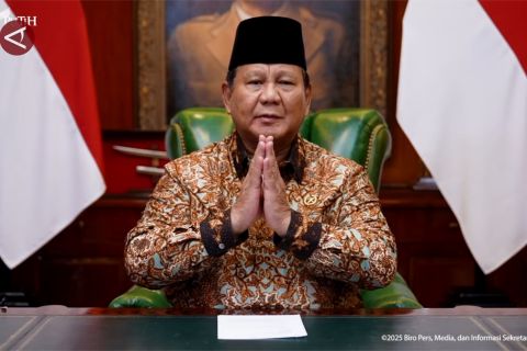 Prabowo ajak masyarakat maknai Natal sebagai momen pererat persatuan