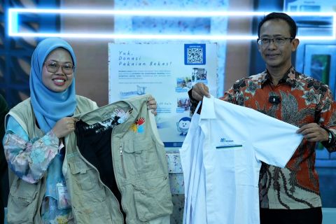 Hadirkan kota inklusif, MRT-J gandeng difabel daur ulang pakaian bekas