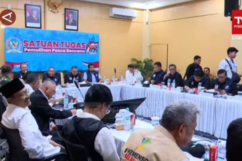 DPR RI gelar rapat koordinasi pemulihan pasca bencana di Aceh