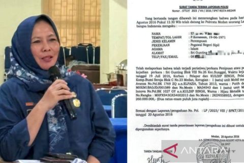 Plt Camat Medan Kota EW tegaskan dirinya korban penggelapan mobil