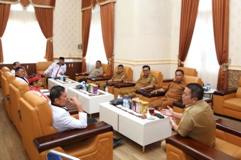 Wesly terima pengurus Horas Bangso Batak