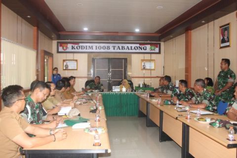 Pembuatan jalan Desa Barimbun Tabalong sasaran utama TMMD ke-127