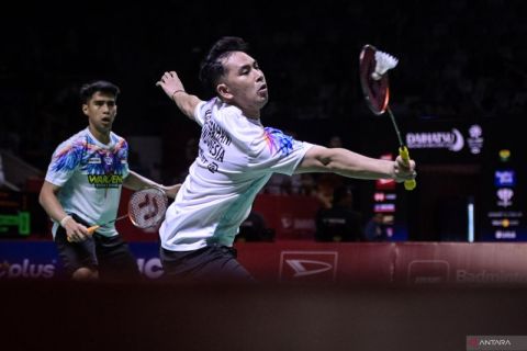 Dapat perlawanan sengit dari ganda putra Malaysia, Sabar/Reza menang dalam rubber gim