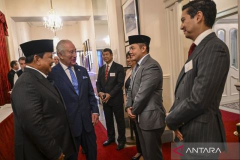 Presiden Prabowo dan Raja Charles III temui filantropi lingkungan Indonesia-Inggris