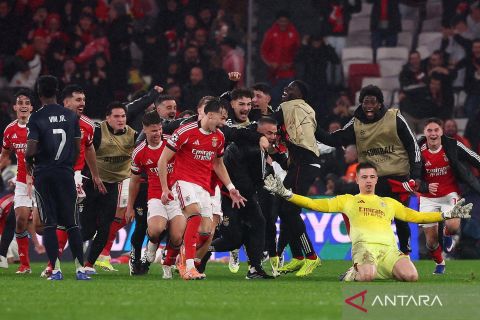 Liga Champions: Benfica tundukkan Real Madrid 4-2