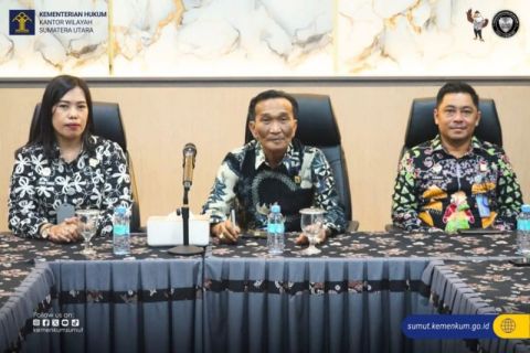Kemenkum Sumut mengikuti webinar KUHAP Undang-Undang No 20 Tahun 2025