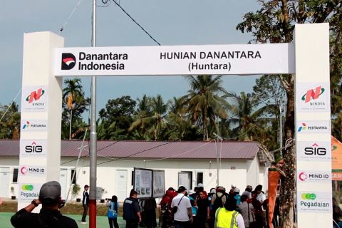 40 Huntara Danantara di Padang Pariaman siap dihuni Minggu 25 Januari