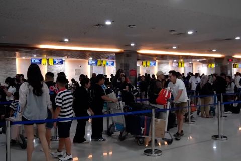 Bandara Ngurah Rai catat lonjakan penerbangan selama periode Nataru