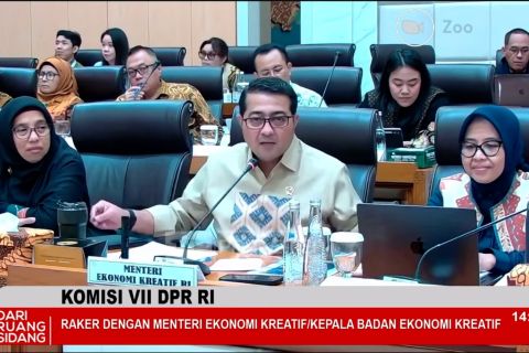 Komisi VII DPR RI dan Menekraf bahas rencana program kerja 2026