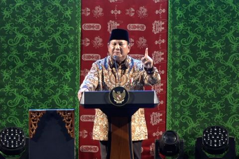 Prabowo sebut bangsa Indonesia paling bahagia di dunia