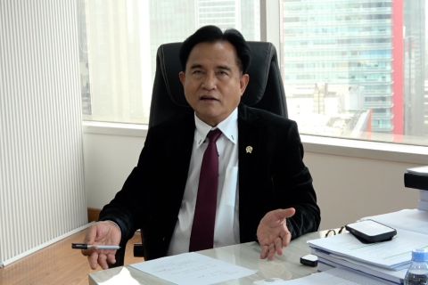 Yusril: RUU Disinformasi bukan untuk membatasi kebebasan demokrasi