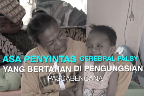 Asa penyintas Cerebral Palsy yang bertahan di pengungsian pascabencana