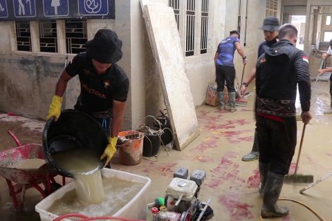 Butuh perbaikan, warga binaan Lapas Kuala Simpang belum bisa kembali