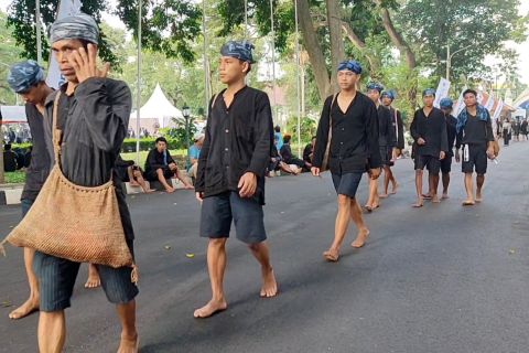 Kolaborasi jadi kunci pengembangan wastra Baduy di Banten