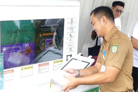 Kota Tangerang operasikan lagi mesin penukaran jelantah jadi uang