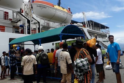 KSOP Ambon catat penumpang libur akhir tahun capai 66.688 orang