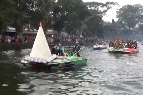 Labuhan Sarangan jadi ajang promosi wisata di Magetan