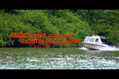 Layanan kesehatan ambulans terapung hadir di pedalaman Kaltim