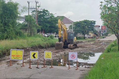 Perbaikan jalan rusak JLS Cilegon ditargetkan rampung sebelum lebaran