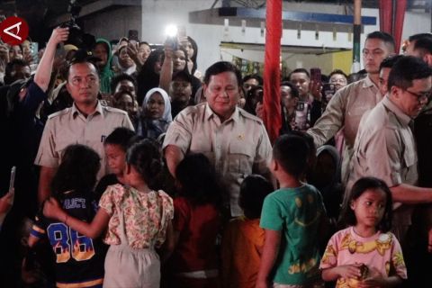 Presiden habiskan Tahun Baru bersama pengungsi di Tapanuli Selatan