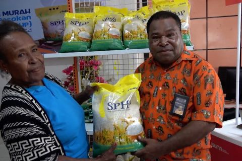 Realisasi penyaluran SPHP Bulog Papua dan Papua Barat capai 20.567 ton