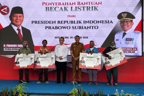 Becak listrik dorong kesejahteraan pengemudi di Kota Malang