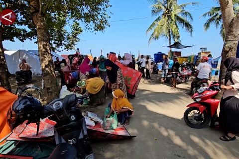 Pemerintah jamin kebutuhan 227 KK yang masih mengungsi di Lapang