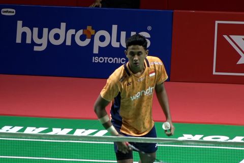 Straight game! Alwi Farhan melaju ke semifinal Indonesia Master 2026
