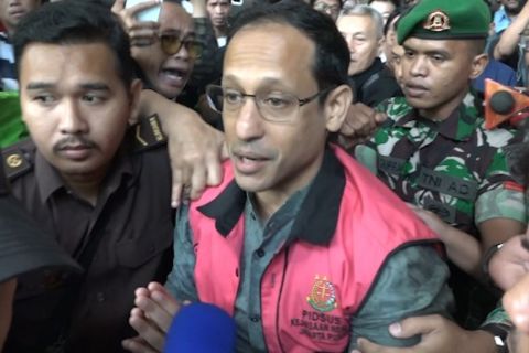 Nadiem tak sempat bicara ke media, beda penjelasan JPU dan pengacara