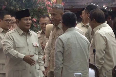 Kinerja kabinet disorot Prabowo, ini kata-katanya