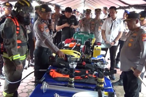 Pastikan kesiapan operasional, Kapolda Sultra cek langsung Almatsus