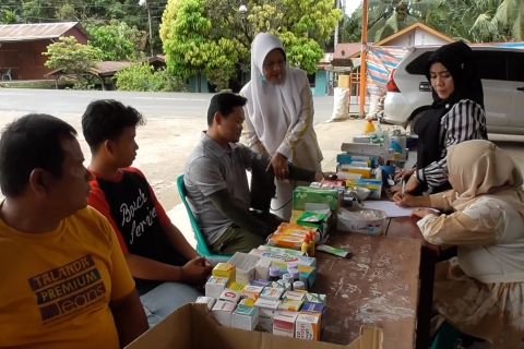 Posko kesehatan Batang Toru layani warga terdampak bencana