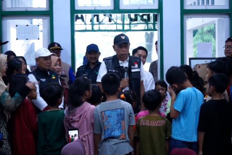 Wamensos tinjau langsung penanganan bencana banjir Pemalang