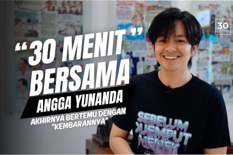 Angga Yunanda dan kembarannya adu akting di film "Sebelum Dijemput Nenek" (bagian 1)