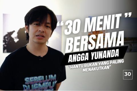 Cerita Angga tentang peran di film horor-komedi (bagian 2)