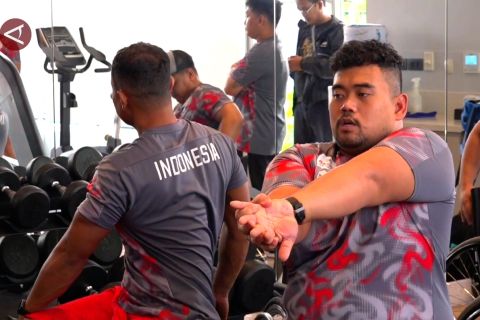 Tiba di Thailand, tim Indonesia geber latihan jelang pertandingan APG