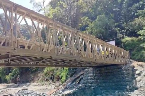 Tujuh jembatan armco dan bailey di Agam rampung, permudah akses warga