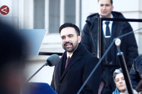 Wali Kota Muslim pertama New York, Zohran Mamdani resmi dilantik