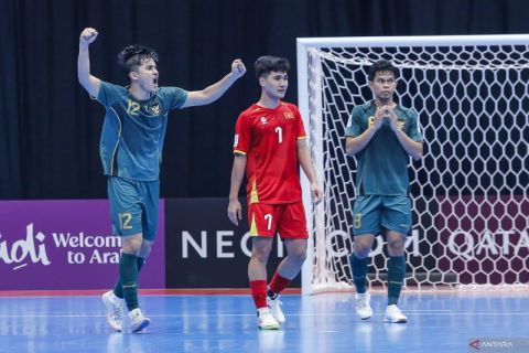 Indonesia melaju ke semifinal AFC Futsal Asian Cup 2026