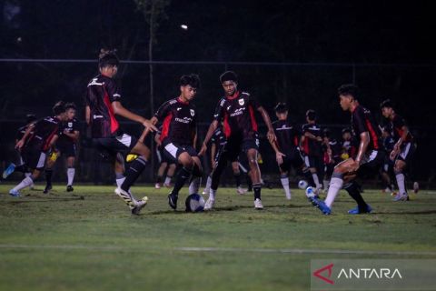 Melihat latihan Timnas Indonesia U-17 jelang lawan Cina
