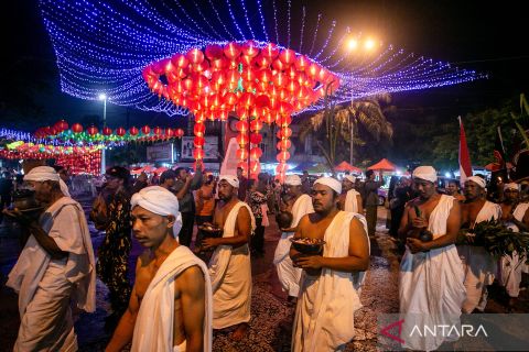 Tradisi Umbul Mantram di kampung akulturasi Sudiroprajan