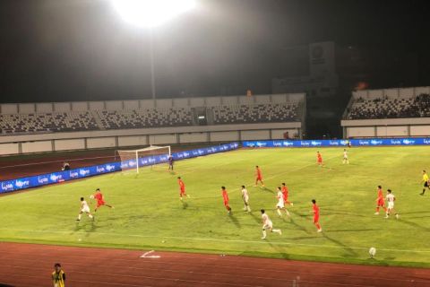 Hasil Uji Coba: Timnas U-17 Indonesia Dibantai China 0-7 di Indomilk Arena