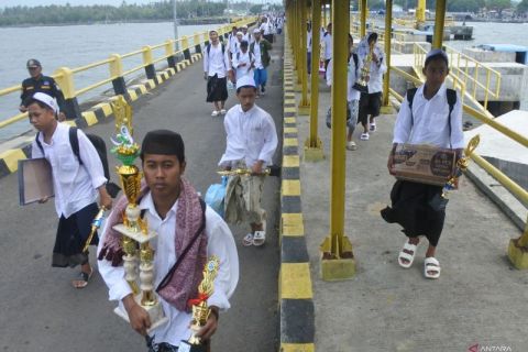Santri mulai pulang kampung jelang Ramadhan