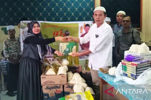 Peringati HPN dan sambut Ramadhan, Insan Pers santuni anak yatim di Tapsel