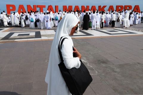 240 calon haji dari Mamuju ikut manasik sebelum keberangkatan ke Tanah Suci