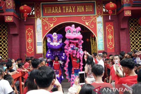 Peringatan Tahun Baru Imlek di Lampung