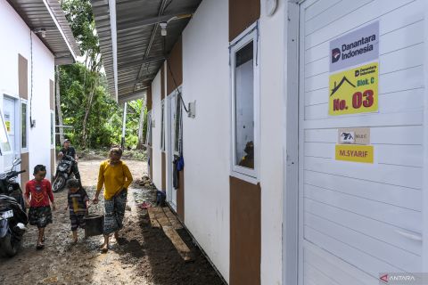 Huntara Danantara mulai ditempati warga penyintas bencana banjir di Sumbar