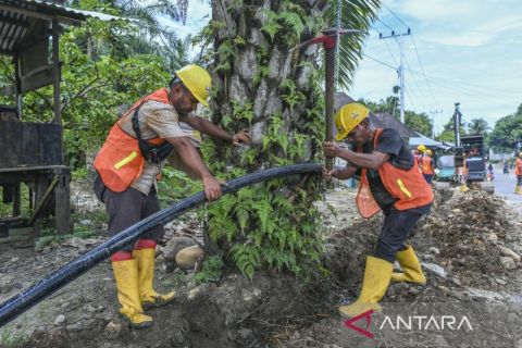 Pemerintah percepat pembangunan huntara Padang Gantiang di Agam