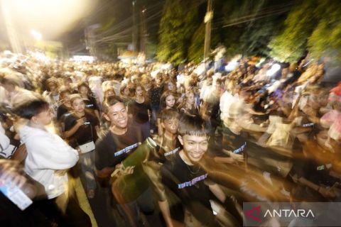 Ribuan warga ikuti tradisi Koko'o Sahur di Gorontalo