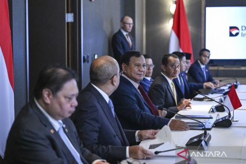 Presiden Prabowo temui pengusaha Amerika di Washington, bahas peluang investasi